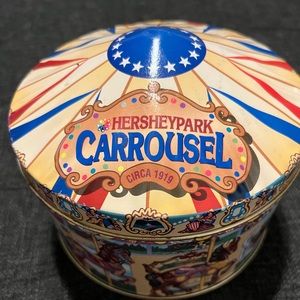Hershey Park Carrousel candy tin.  Hometown Series Canister #13